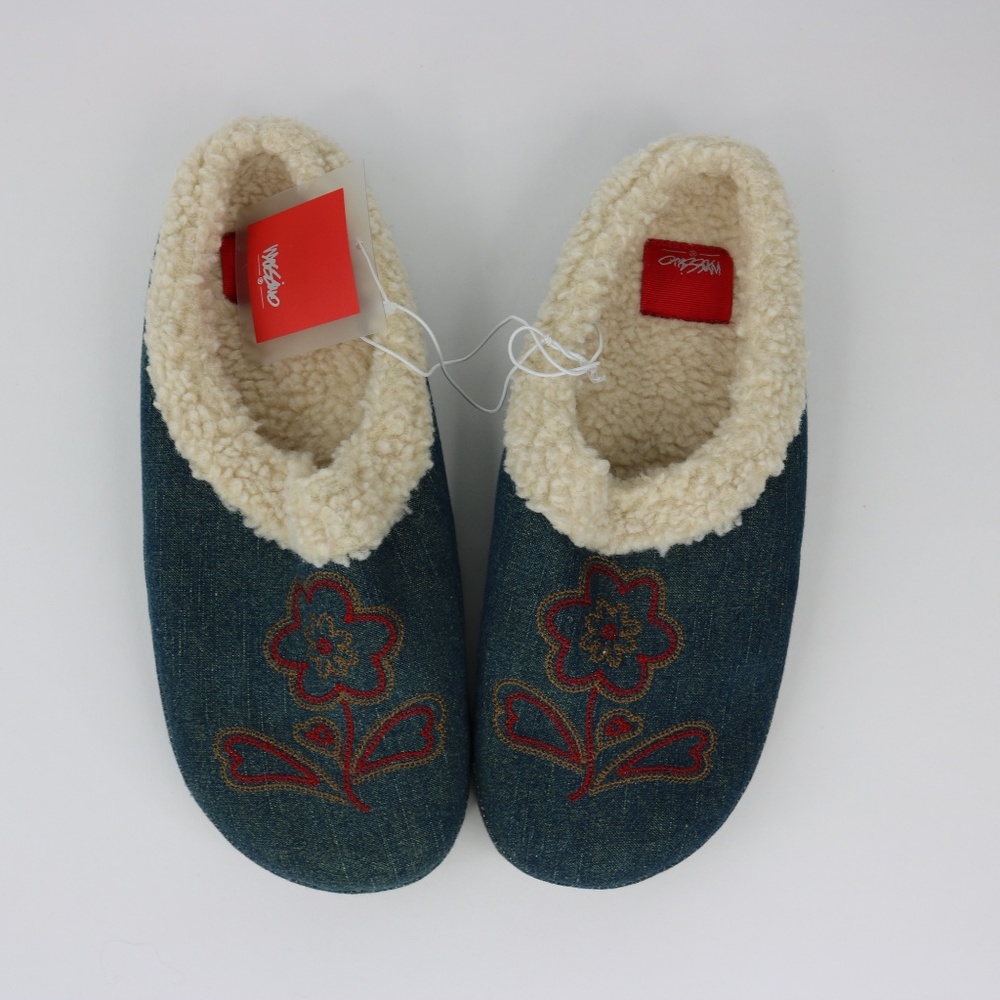 Mossimo Womens Slip On Warm Clog Slippers Size 9